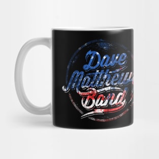 Dave Matthews Logo American flag Mug